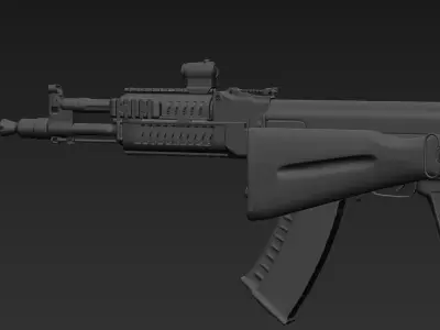 AK-105 ak - rifle 3D model