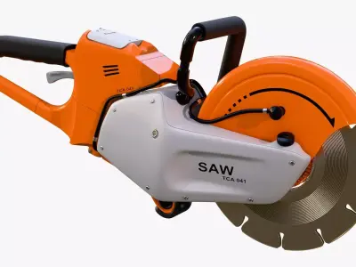 Handheld Cut Off Saw M1 3D model