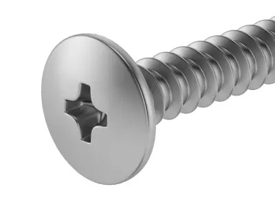 Sheet Metal Screw  3D model