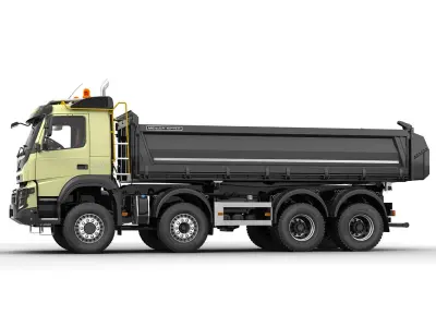Volvo FMX 2014 3D model