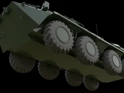 BTR-80 3D model purchase