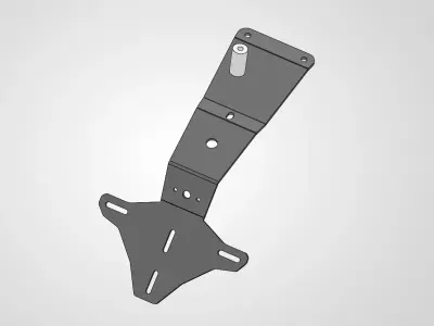 Triumph Speed Twin 1200 Tail Tidy 3D model