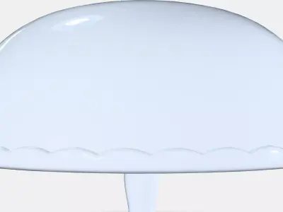 ARV BROLLOP plate on base with cover 3D model