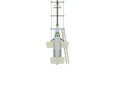 AIRCRAFT NATTER 3D model