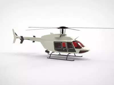 Bell 407 3D model buy