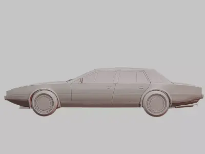1969 Dodge Charger 3D Printable  3D print model