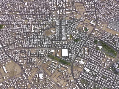 Dammam Low-poly 3D model