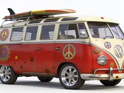 Battle-Scarred Medieval Longsword 3D Model Low-poly 3D model