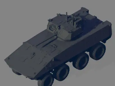 VBCI-2 MCT30 3D model