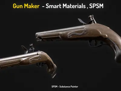 Gun Maker Smart Materials 3D model