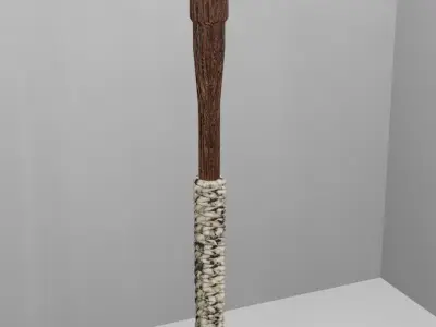 For big hammer game ready Low-poly 3D model