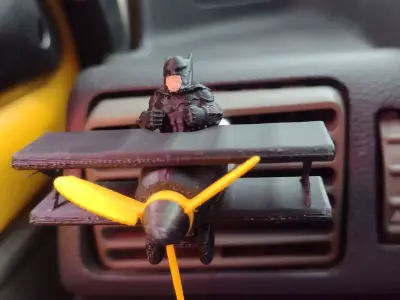  Batman Mini Airplane  3D print model