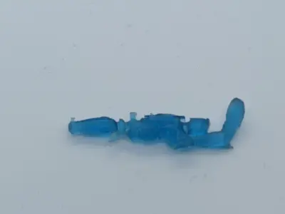 Blaster with Arm STL 3D print model