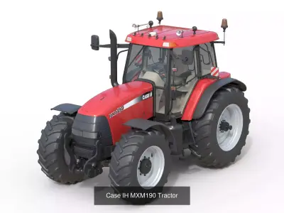 10 Farming vehicle collection 3D Model Pack