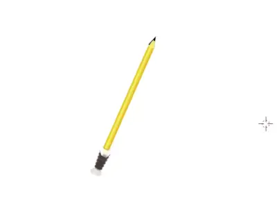 Perfect 3D Sword Low-poly 3D model