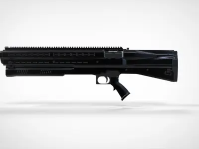 UTS 15 Shotgun - High Poly 3D model