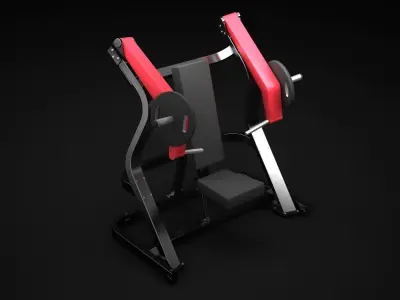 Incline Press 3D model