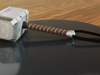 Thor hammer  3D model buy