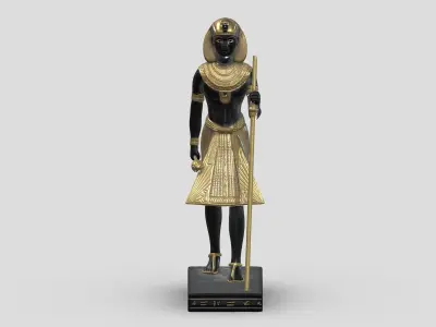 Tutankhamun Pharaoh of the Egyptian 3D print model