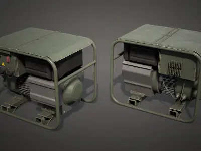 Defense Line Vol5 - Military Energy Supply 3D model