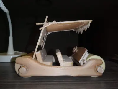 Flintstone Car Free 3D print model