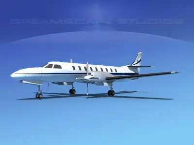 Swearingen SA226 Corporate 5 3D model
