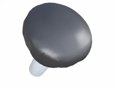Industrial Knob Low-poly 3D model order