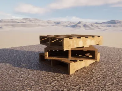 Construction Site Pack Vol 1 Low-poly 3D model