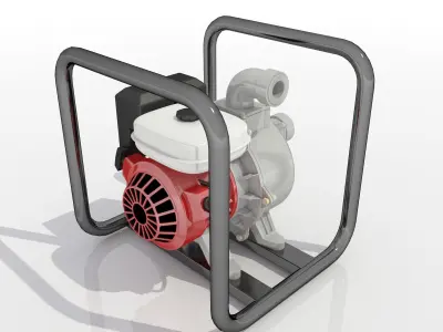 WaterPump water pump 3D model