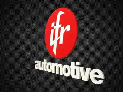 ifr automotive logo 3D model