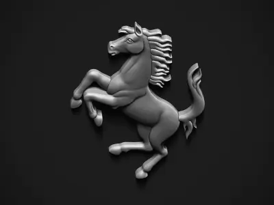Ferrari Horse 3D print model