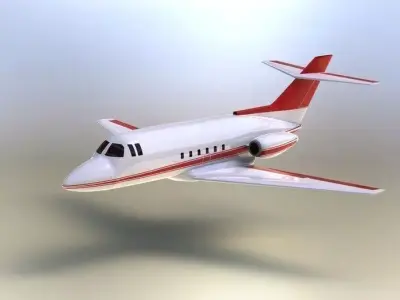 British Aerospace 125 3D model