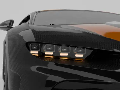 Bugatti Chiron Supper Sport 330Hp Free 3D model