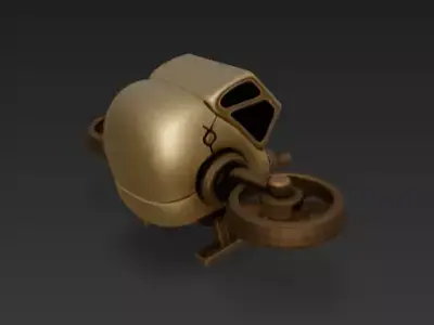 Metal Slug Drone 3D print model