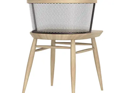 STRAW TUB CHAIR 3D model