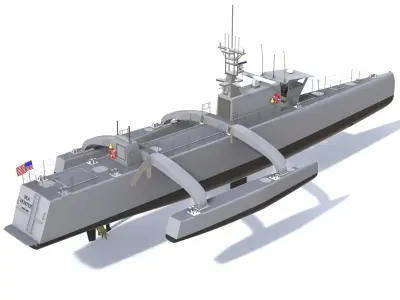 Sea Hunter ACTUV 3D model
