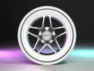 SK X SOSCARE Violet 3D model