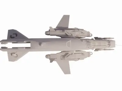 Spaceship-spacecraft-17 3D model