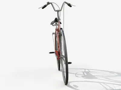 Vintage bicycle 3D model buy