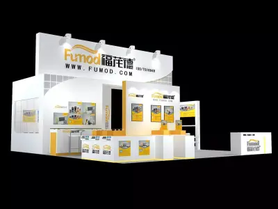 Exhibition - Area - 9X8-3DMAX2009-0112 3D model