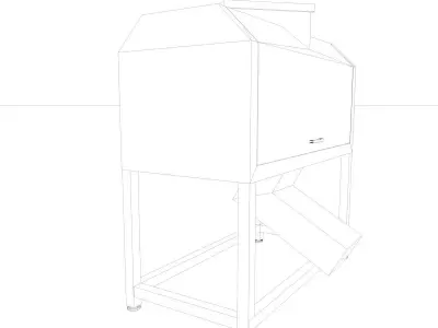 PITER SLICER MACHINE Low-poly 3D model