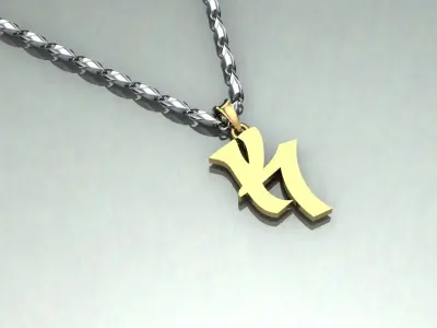 Pendant K-k1 3D print model