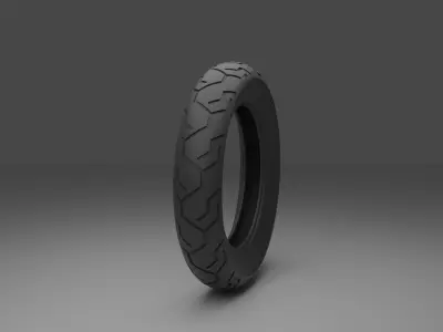 Moto tire dv5 highpoly non brand 3D model