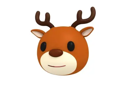Deer Head 3D model