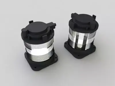 Single Masthead Light 3D model