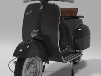 Vespa 02 3D model