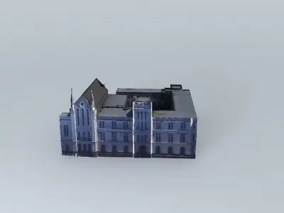 Faculty of Humanities and Arts Free 3D model