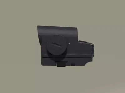 Belomo RS-M Compact Red Dot Sight Low-poly 3D model