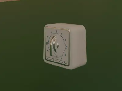 1950s Maid of Honor Kitchen Timer 3D model