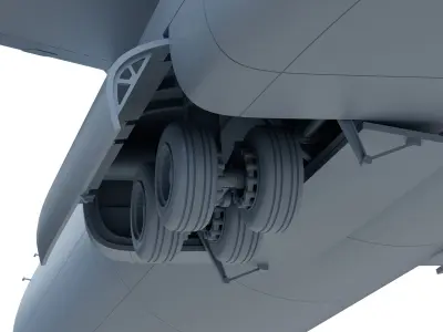 Lockheed C 141 B Starlifter 3D print model